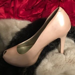 Champagne Patent Leather Heels!!!